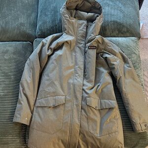 Columbia Women's Olive Hooded Snow Jacket